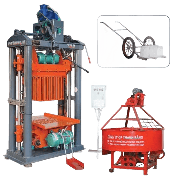 Máy Ép Gạch Không Nung TB 8.1+